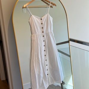 H&M White Summer dress, size 2